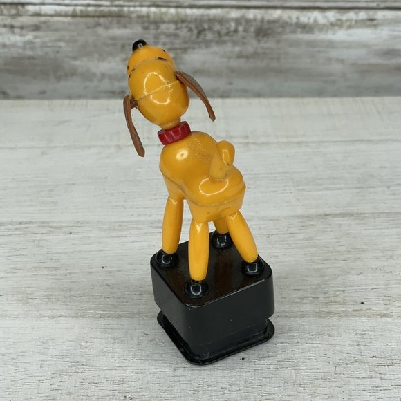 Vintage Push Puppet Collapsing Dog - NO BONE No. 966701 by British Design 4” - Picture 4 of 8
